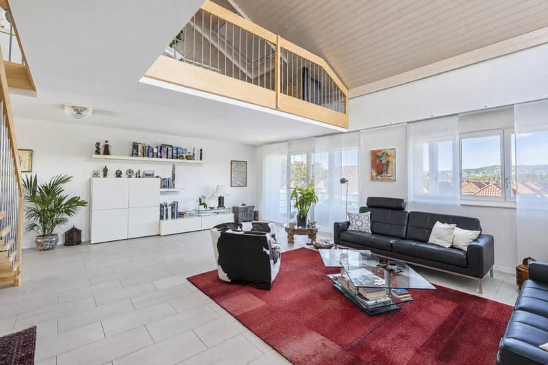 7.5 Zimmer Dach Maisonettewohnung mit 218 m² und Galerie in Bösingen (4)