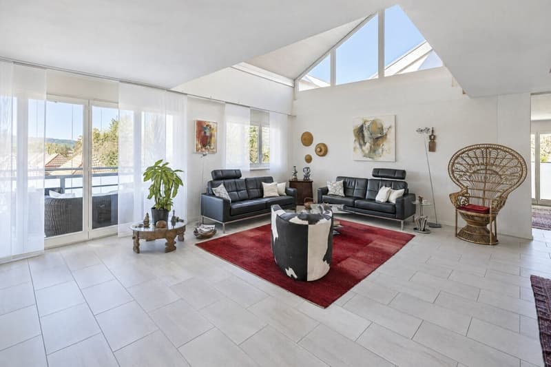 7.5 Zimmer Dach Maisonettewohnung mit 218 m² und Galerie in Bösingen (1)