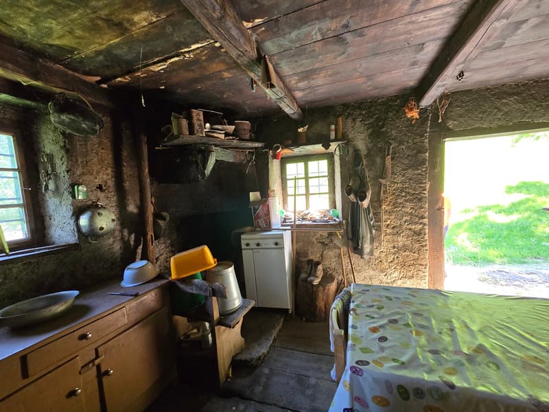 Grosser Stall zu renovieren mit Zugang, Grundstück und herrlicher Aussicht (9)