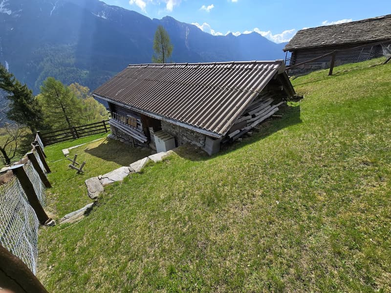 schöne Berghütte inmitten der Natur mit schöner Panoramablick (19)