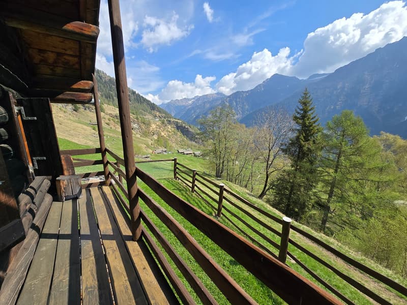 schöne Berghütte inmitten der Natur mit schöner Panoramablick (22)