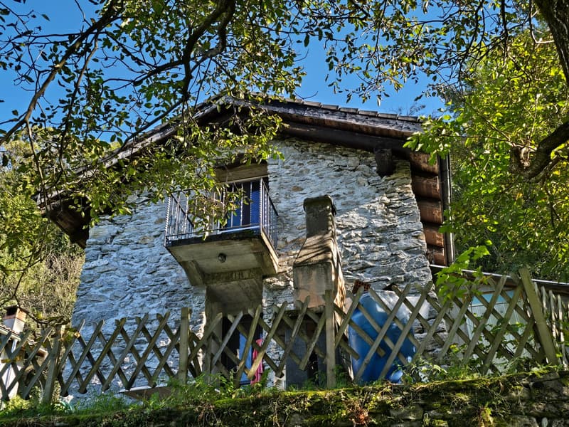 Rustico inmitten der Natur mit Land und schöner Aussicht (1)