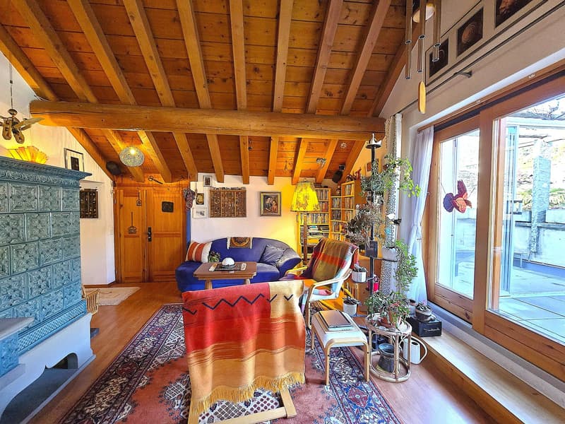 Charmantes rustikales Haus mit herrlicher Aussicht, Terrasse & Garage (10)