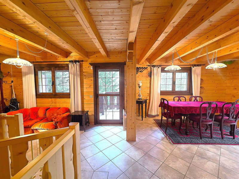 Schönes Doppelchalet mit Grundstück in der Nähe von San Bernardino (10)