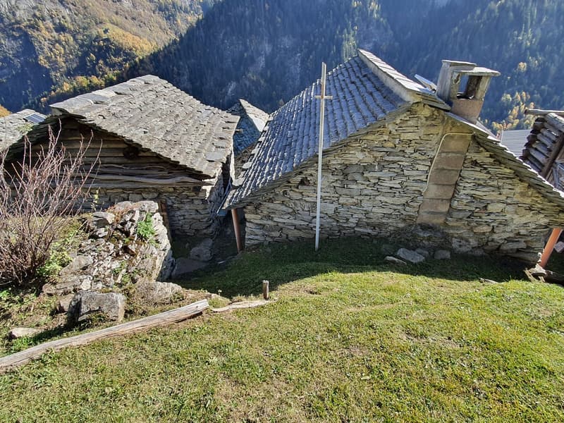 2 Bergbauernhöfe mit grossem Land an einem sehr sonnigen Ort (5)