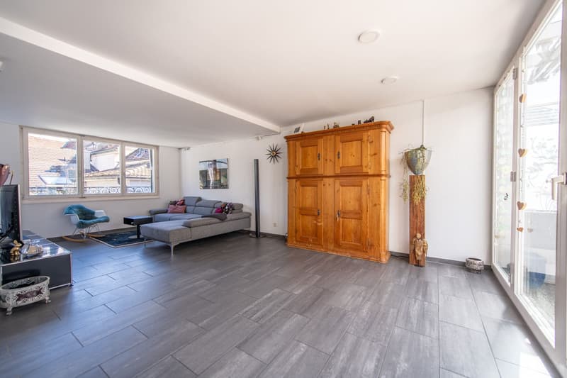 Duplex apartment in old building style with dream terrace & development potential (5)