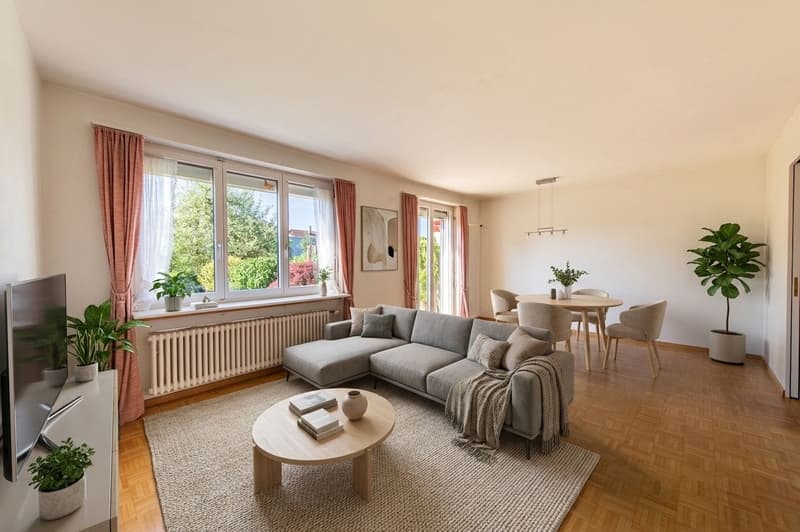 Sunny living feeling semi-detached house with winter garden and surrounding area (2)