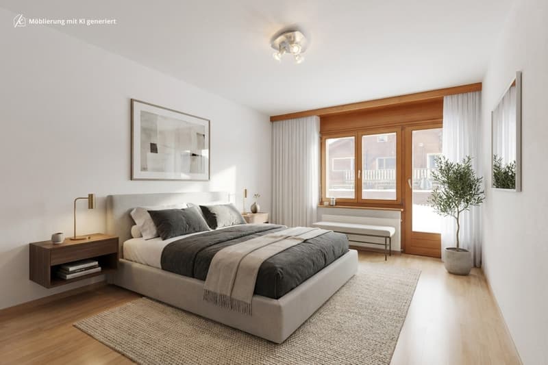Living with mountain panorama - 4.5-room apartment with unique terrace (4)