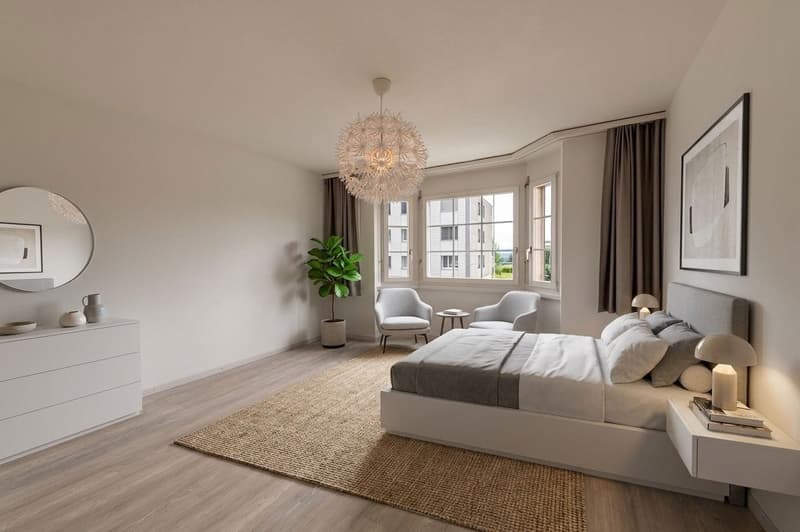 Appartement attrayant au rez-de-chaussée avec cheminée et beaucoup d'espace de stockage (7)