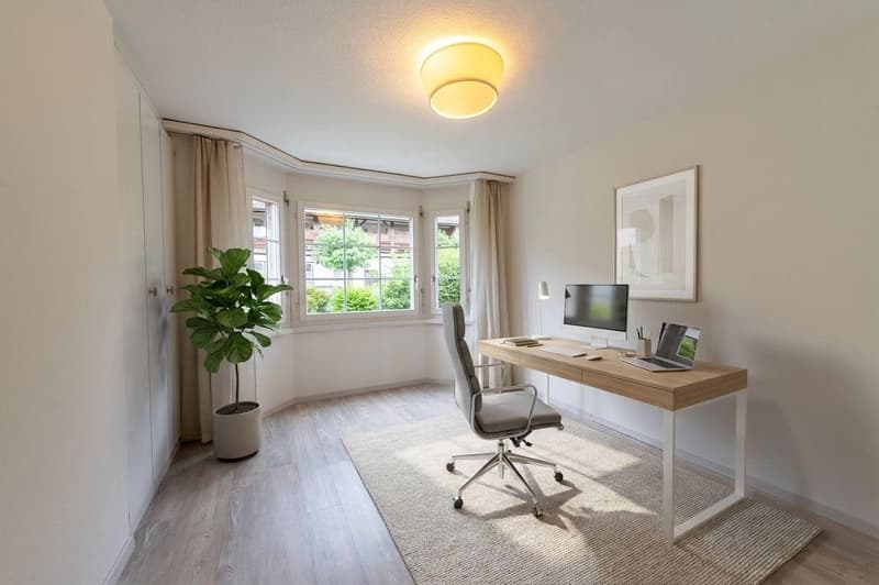 Appartement attrayant au rez-de-chaussée avec cheminée et beaucoup d'espace de stockage (11)