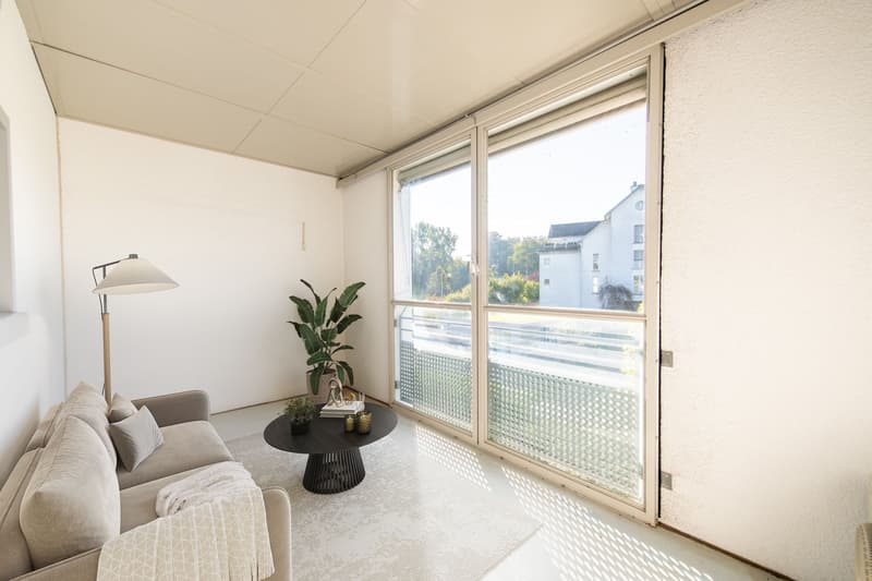 Zentral und ruhig: Helle 3.5-Zimmer-Duplex-Wohnung mit Wintergarten und Balkon (7)