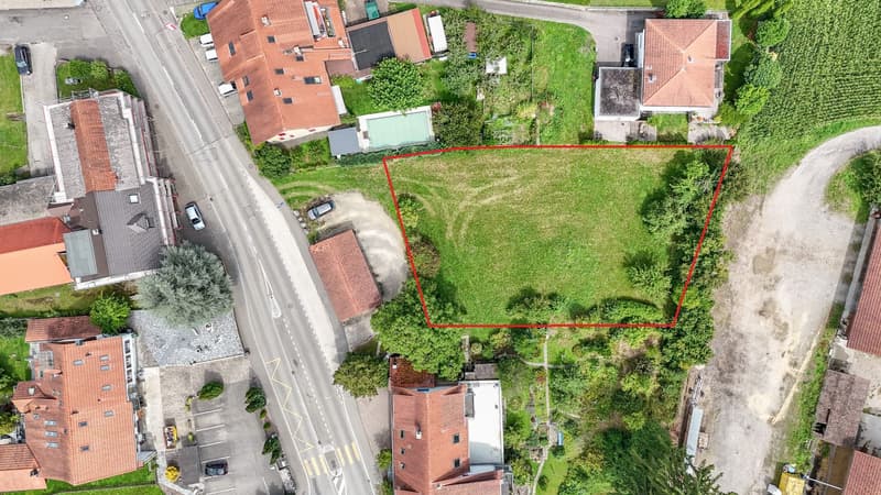 Bauland mit Projektmöglichkeit (1'274 m²) (1)