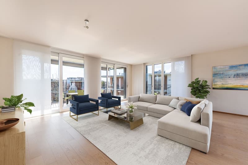 Seltene Gelegenheit: Attikawohnung mit 124 m² Terrasse an begehrter Lage (1)