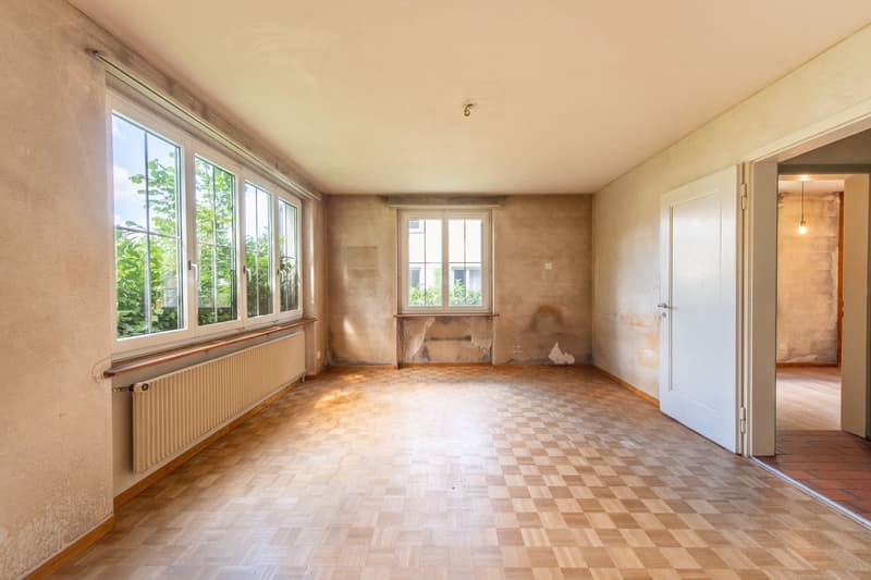 Investieren, entwickeln oder selbst verwirklichen - Einfamilienhaus auf attraktivem Bauland (3)