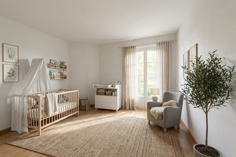 Maison moderne avec cheminée & jardin privé (8)