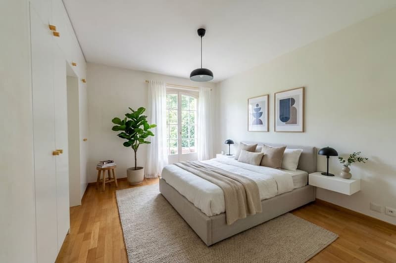 Maison moderne avec cheminée & jardin privé (6)