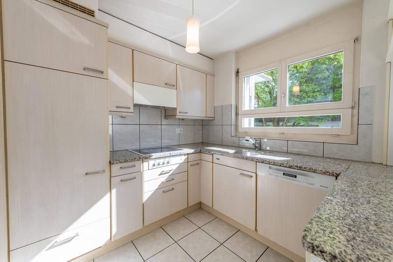 Appartement de jardin attractif avec cheminée et part de jardin privée (4)