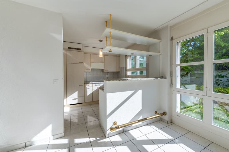 Appartement de jardin attractif avec cheminée et part de jardin privée (3)
