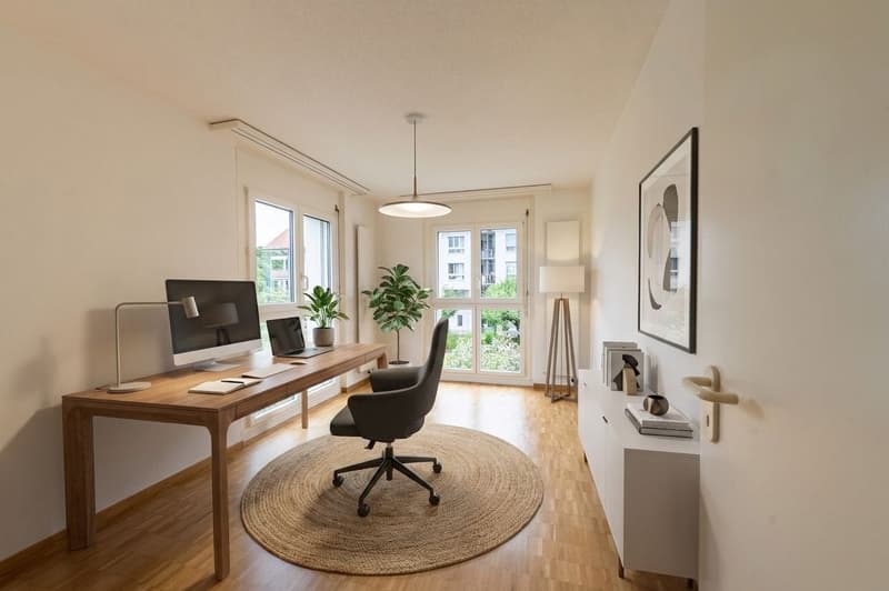 Investir en toute sécurité et vivre agréablement - 3,5 pièces dans un espace vert (10)