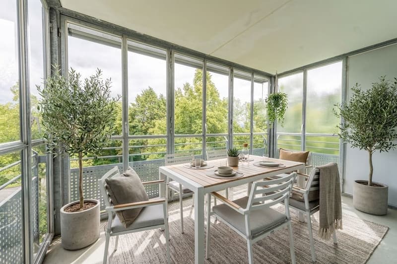 Investir en toute sécurité et vivre agréablement - 3,5 pièces dans un espace vert (1)