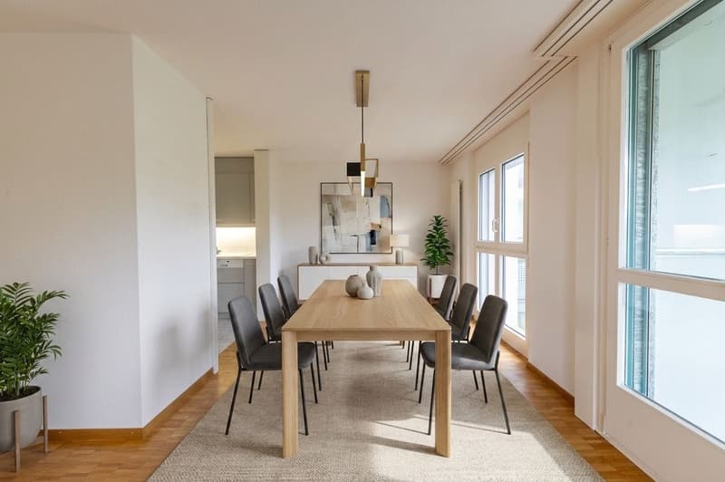 Investir en toute sécurité et vivre agréablement - 3,5 pièces dans un espace vert (6)
