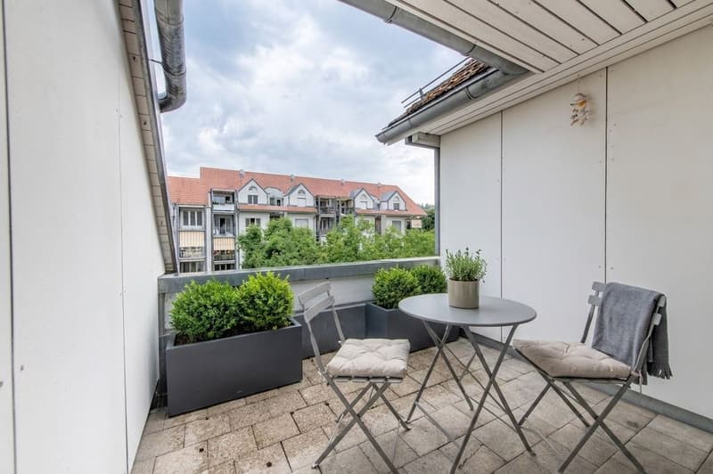 Appartement duplex avec cheminée confortable & lave-linge personnel (6)