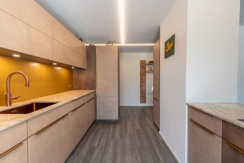 Attic apartment with dreamy terrace, lift, and Jura view (3)