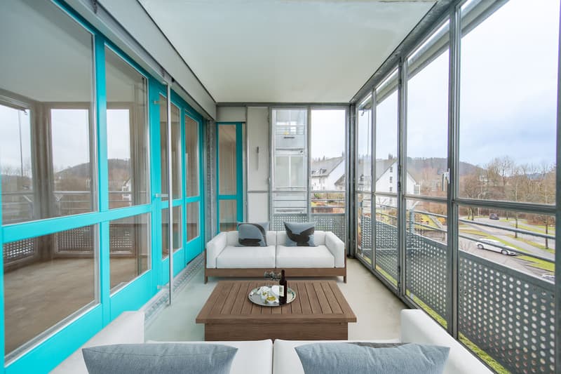 Habiter avec confort : lave-linge personnel, grand balcon & beaucoup d'espace (11)