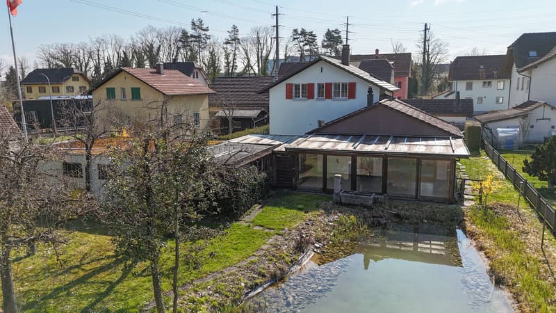 Single-family house with garden house and plenty of space for pets and hobbies (1)