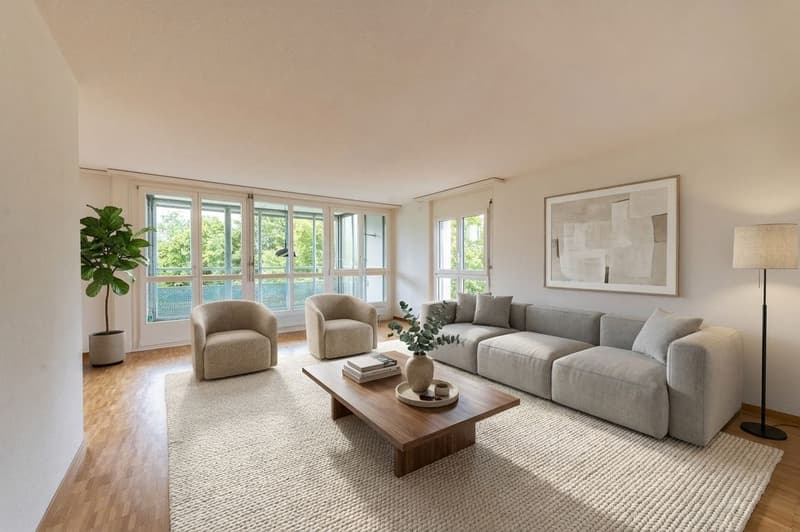 Sicher investieren & schön wohnen - 3.5 Zimmer im Grünen (3)