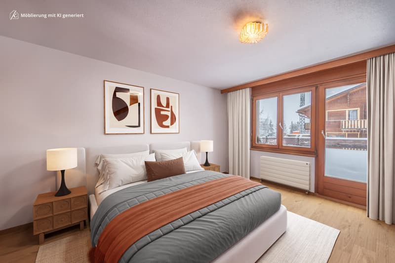 Wohnen mit Bergpanorama - 4.5-Zimmer-Wohnung mit einzigartiger Terrasse (5)