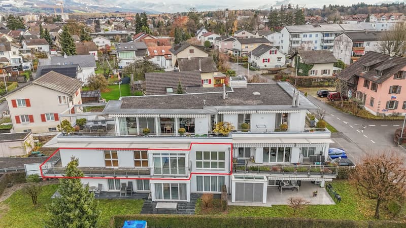 Grosszügig, ruhig und barrierefrei - 4.5-Zimmerwohnung mit Wintergarten (12)