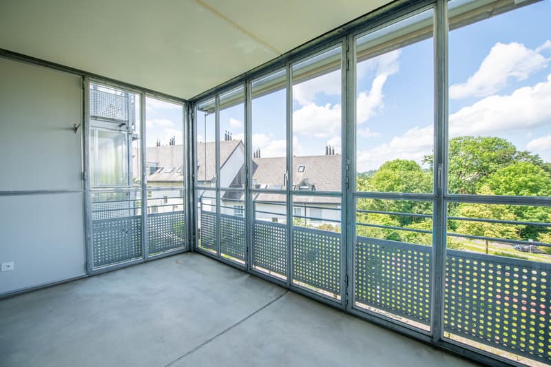 Grosszügig, im Grünen und mit eigener Waschküche & grossem Balkon! (12)