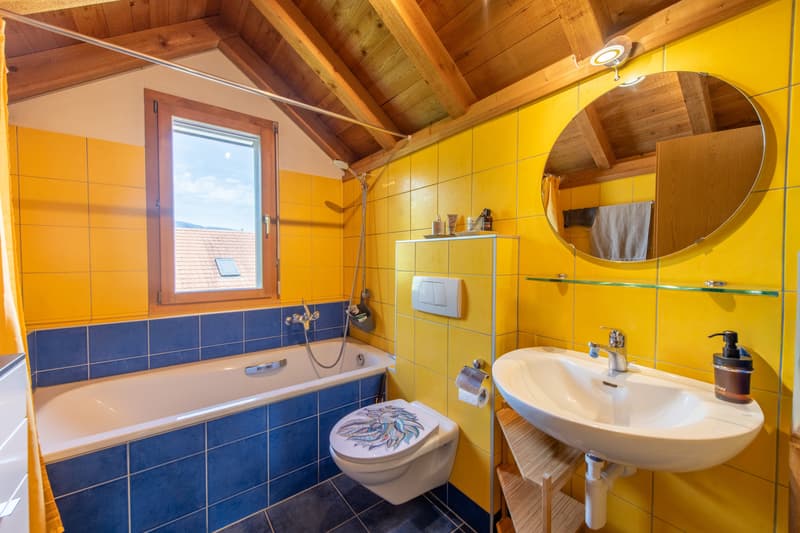 Nachhaltig wohnen - Minergie-Haus mit Wintergarten und Garten (7)