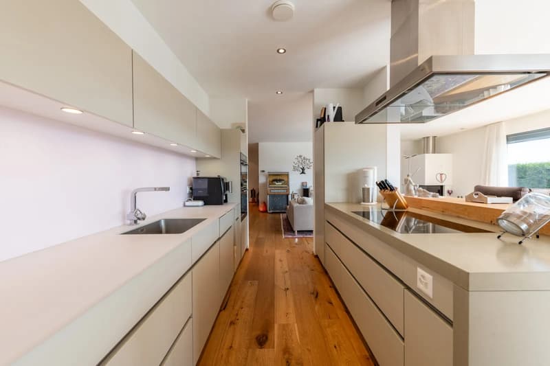 Ankommen, wohlfühlen und Weitblick geniessen - stilvolle 4.5-Zimmer-Terrassenwohnung mit Garten (3)