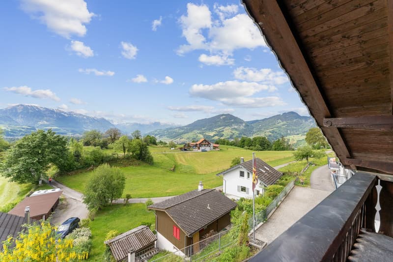 4.5-room single-family house with annex and breathtaking mountain view in Ennetmoos (12)