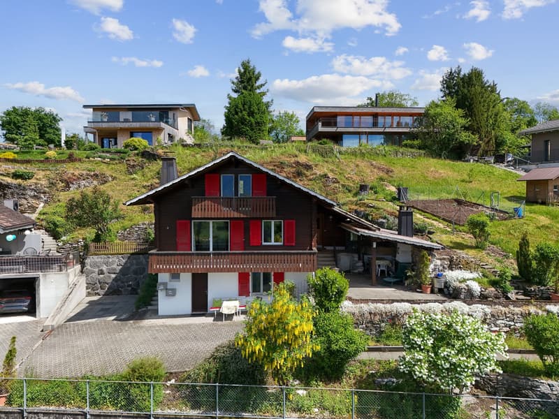 Maison unifamiliale de 4,5 pièces avec annexe et vue imprenable sur les montagnes à Ennetmoos (2)