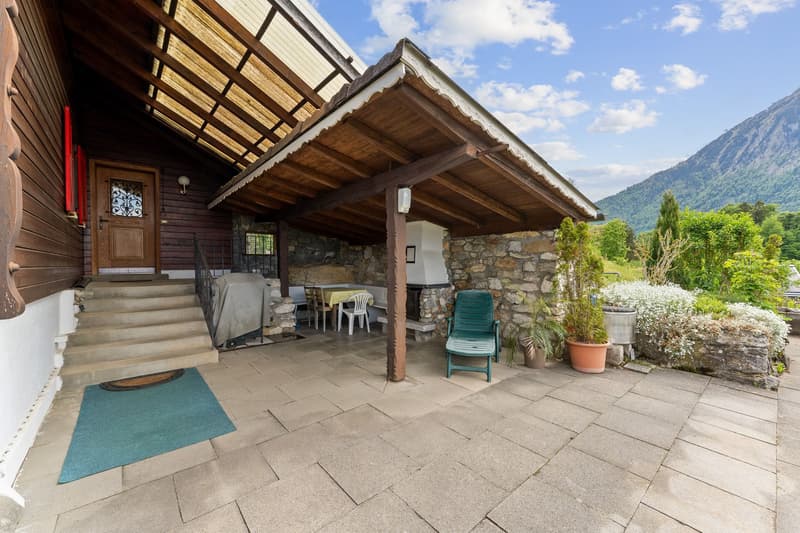 4.5-Zimmer-Einfamilienhaus mit Einliegerwohnung und traumhafter Bergsicht in Ennetmoos (4)