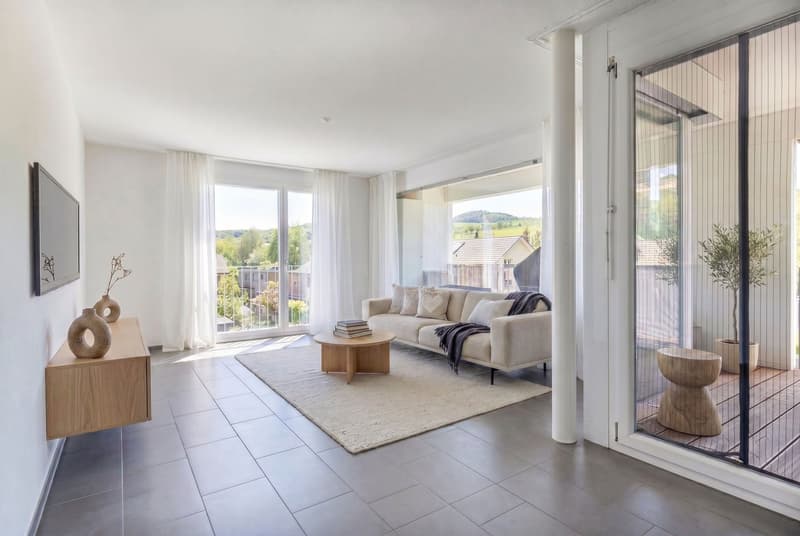 Exclusive 5.5-room attic apartment in Magden 2.2 (1)