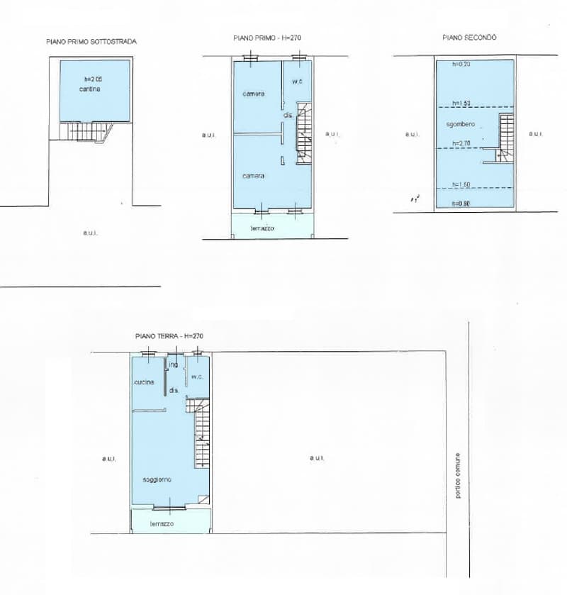 Semi-detached house for sale in Bizzarone – 3.5 rooms with garage and balcony (33)