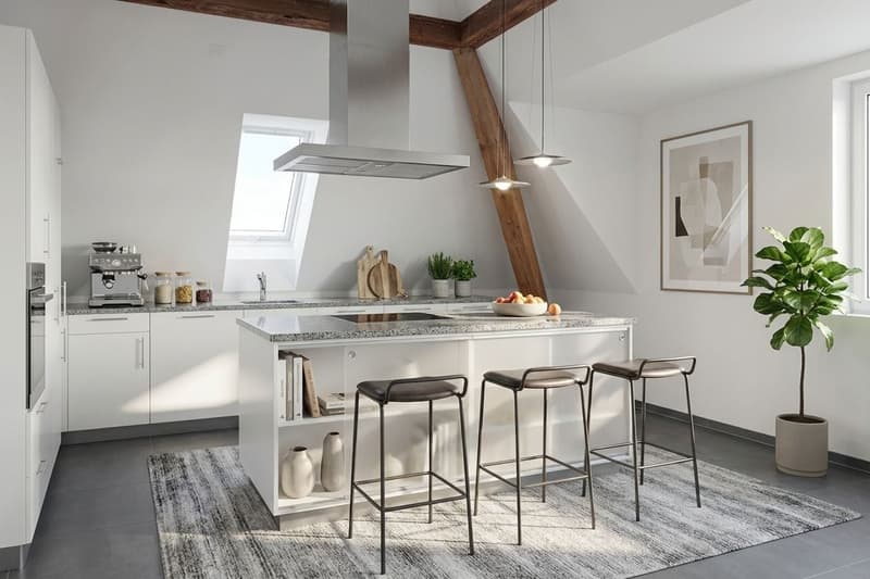 3.5-room attic apartment with gallery near Bern, stylish & unique (2)