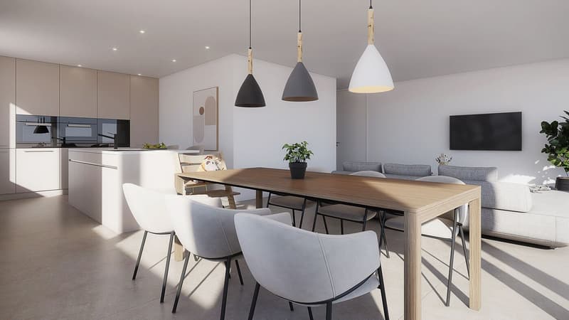 Appartement 4,5 pièces en excellent emplacement avec vues intéressantes ! (4)