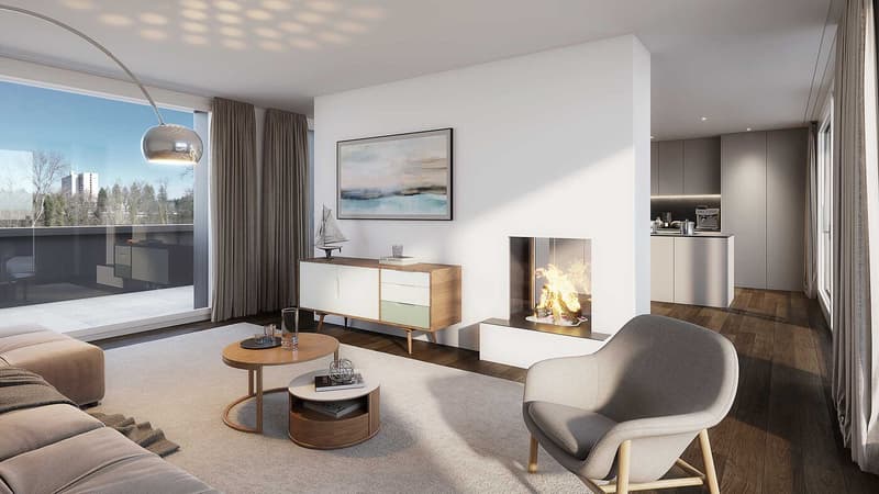 The special gem: Unique attic apartment in Bottmingen! (5)