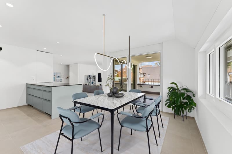 Das "Haus im Haus": 4,5-Zimmer-Wohnung mit Loggia und zusätzlichem Atelier ! A-1.1 (20)