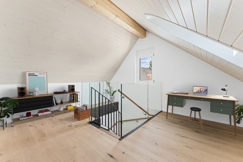 Das "Haus im Haus": 4,5-Zimmer-Wohnung mit Loggia und zusätzlichem Atelier ! A-1.1 (35)