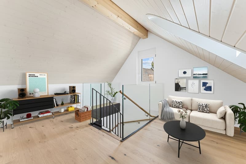 Das "Haus im Haus": 4,5-Zimmer-Wohnung mit Loggia und zusätzlichem Atelier ! A-1.1 (36)