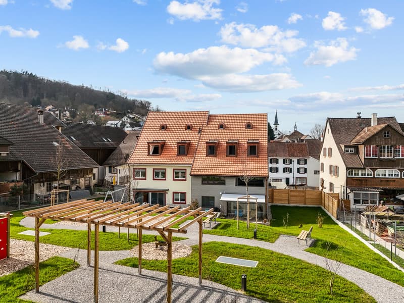 Das "Haus im Haus": 4,5-Zimmer-Wohnung mit Loggia und zusätzlichem Atelier ! A-1.1 (4)