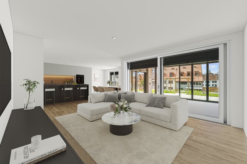 Jetzt fertiggestellt : Top-3,5-Zimmer-Wohnung mit privatem Garten ! B02 (14)