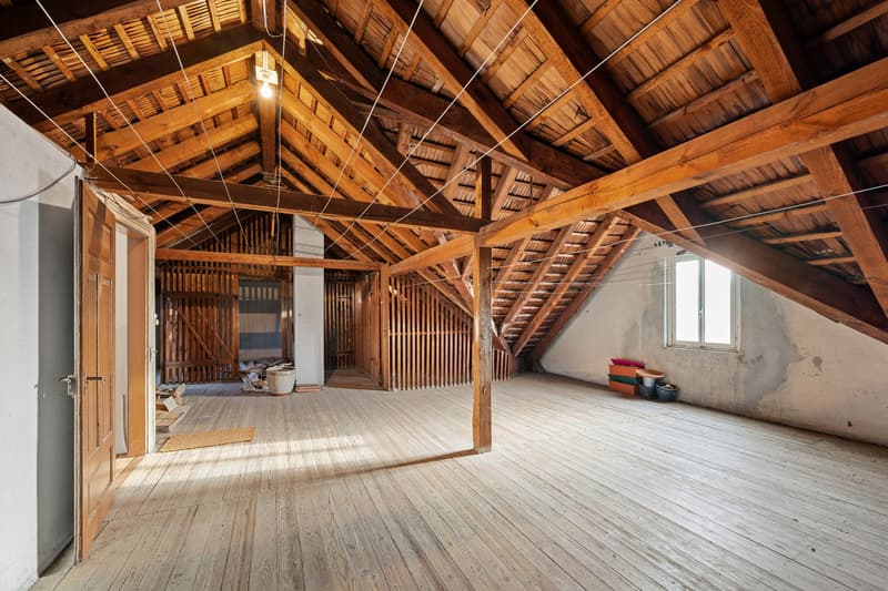 Sunny attic apartment with charming old-building flair (9)