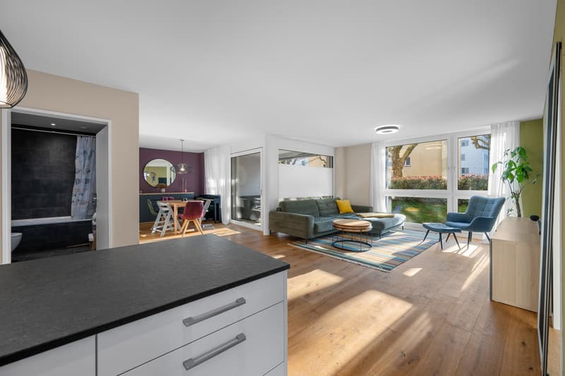 Family-friendly garden apartment in the city center (5)